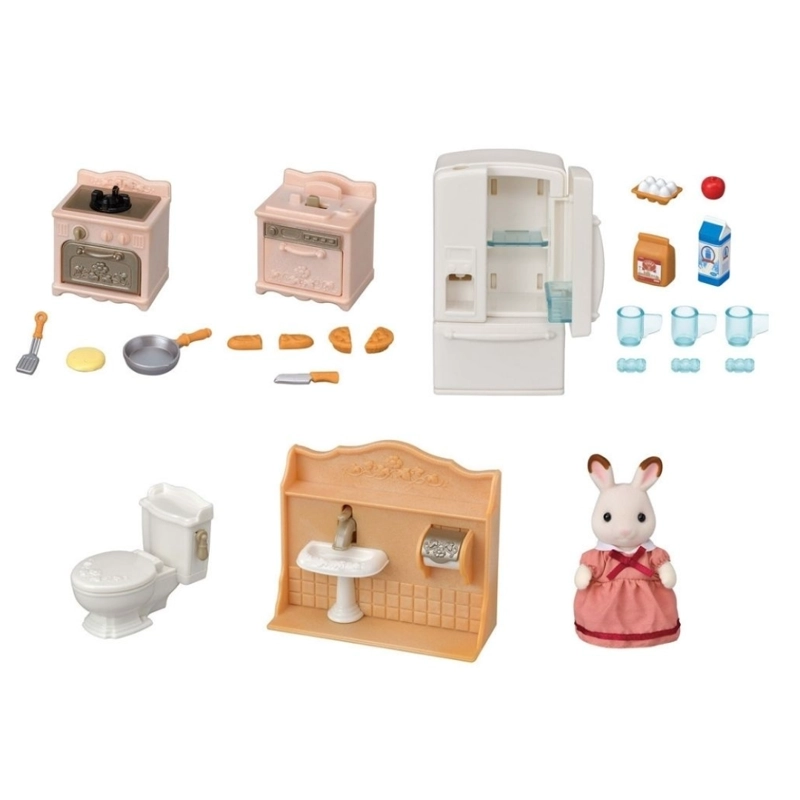 JUGUETE SYLVANIAN TERNURINES SET DE ACCESORIOS PARA CASA - 2