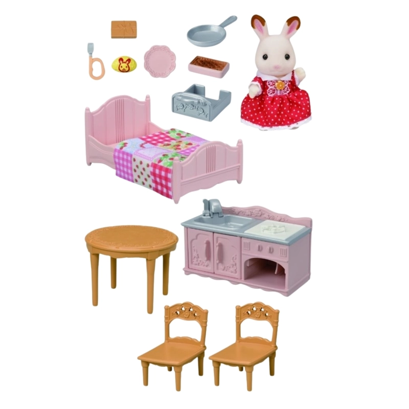 JUGUETE SYLVANIAN TERNURINES CASA DE CAMPO 30 CM - 1