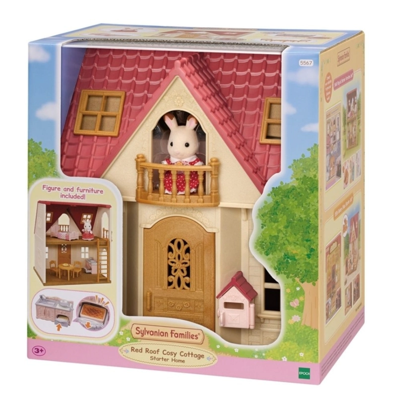 JUGUETE SYLVANIAN TERNURINES CASA DE CAMPO 30 CM - 2