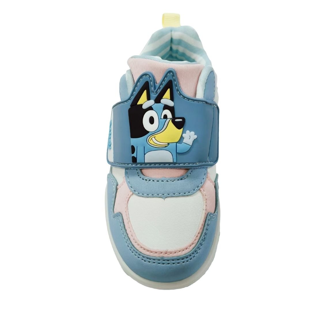 ZAPATILLAS NIÑA CASUAL BLUEY CELESTE ROSADO - 2