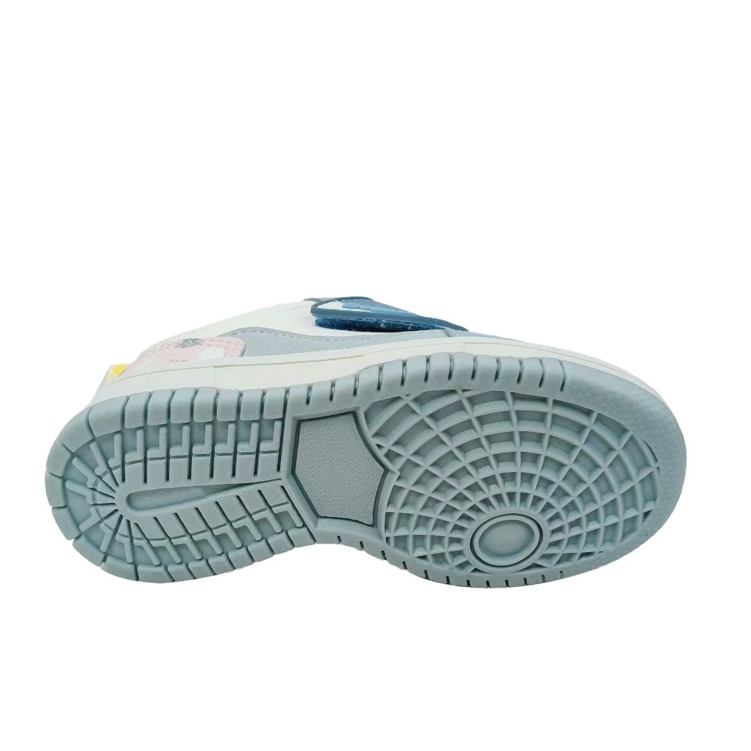 ZAPATILLAS NIÑA CASUAL BLUEY CELESTE ROSADO - 3