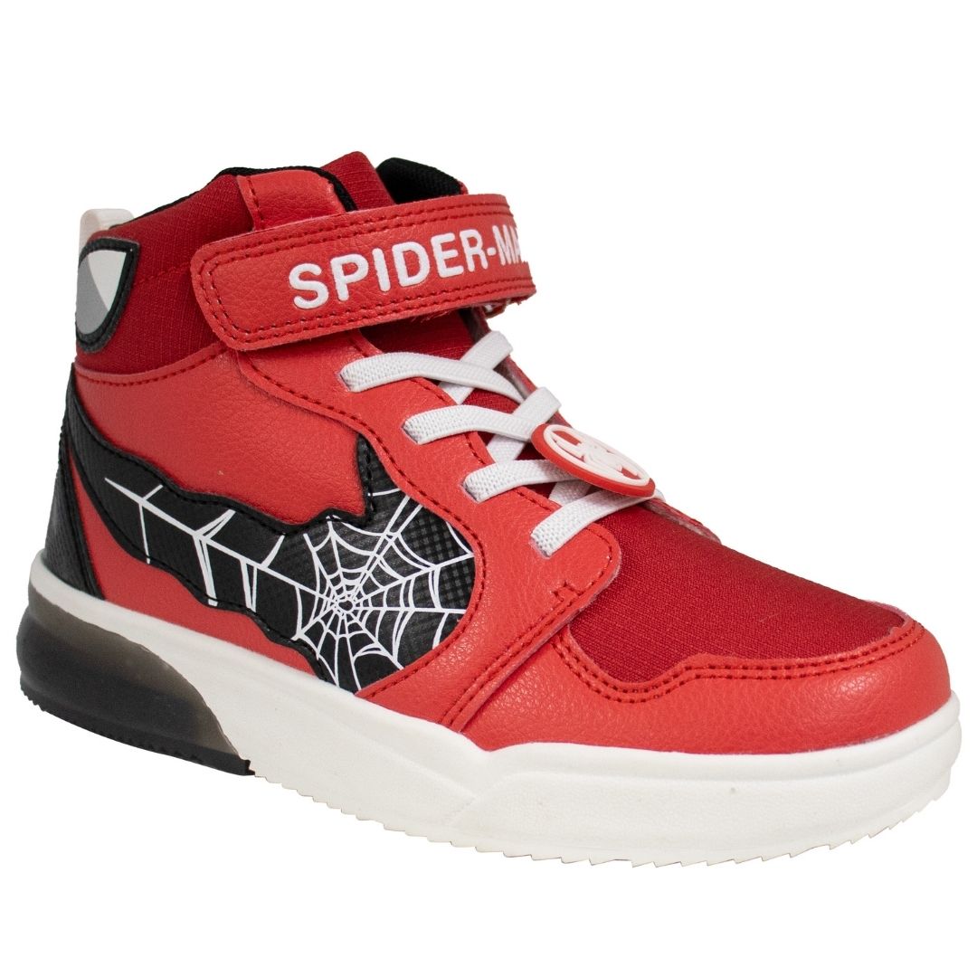 ZAPATILLAS NIÑO SPIDERMAN BOTIN ROJO - 1