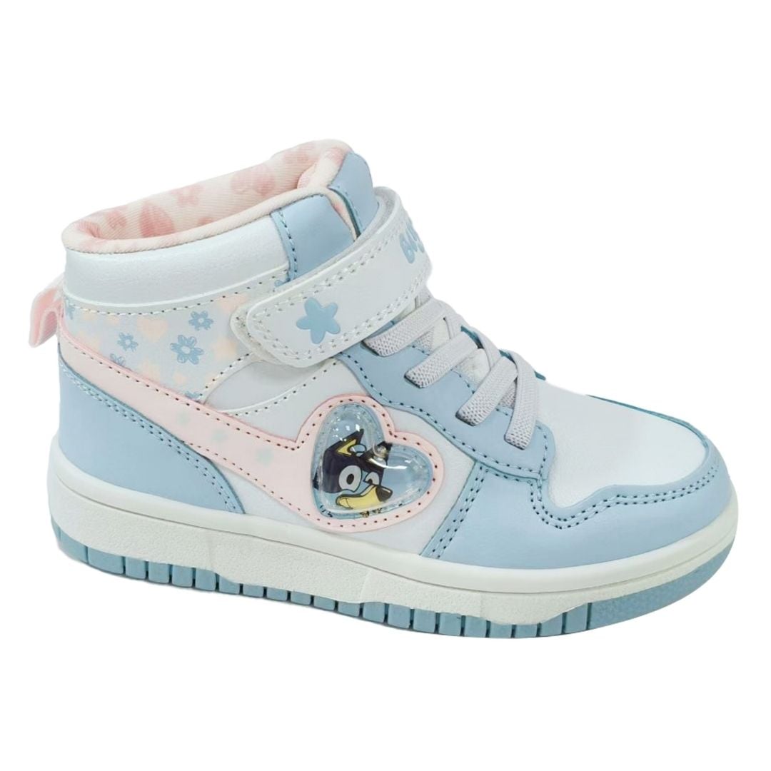 ZAPATILLAS NIÑA BLUEY BOTIN CELESTE - 1