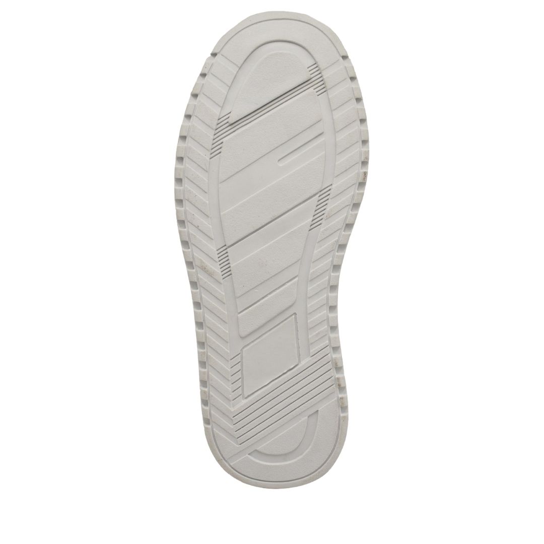 Zapatillas Niña Stitch Botin Blanco Celeste Con Luces - 5