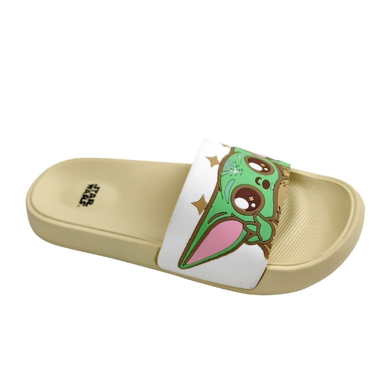 SANDALIAS MUJER PLAYERAS STAR WARS BEIGE - 1