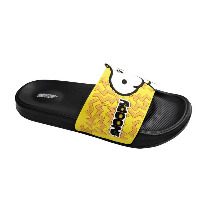 SANDALIAS MUJER PLAYERAS SNOOPY AMARILLO - 1