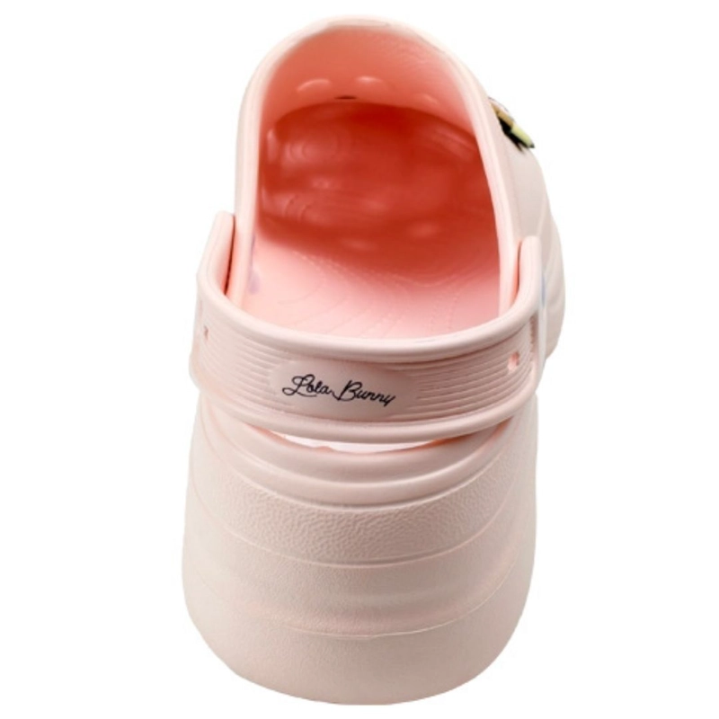SANDALIAS MUJER CLOG CASUAL LOONEY TUNES ROSADO - 3