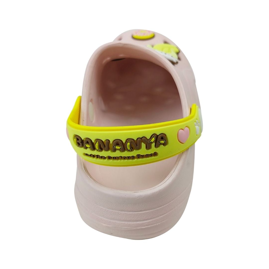 SANDALIAS NIÑA CLOG CASUAL BANANYA ROSADO - 3