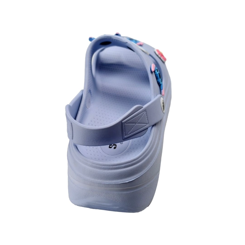 SANDALIAS MUJER PLATAFORMA STITCH CELESTE - 3