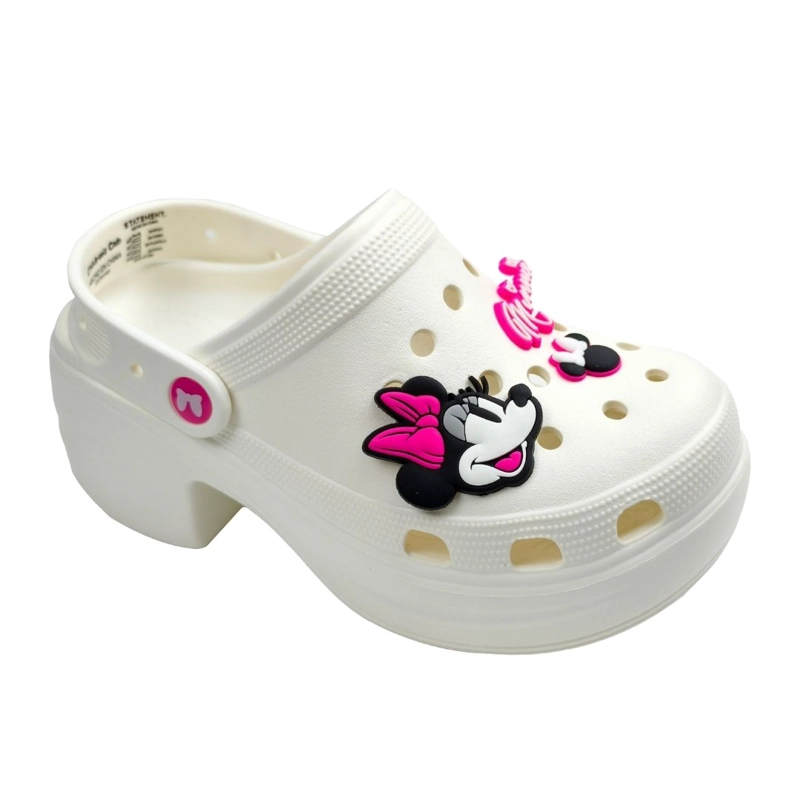 SANDALIAS MUJER PLATAFORMA MINNIE MOUSE BEIGE - 1