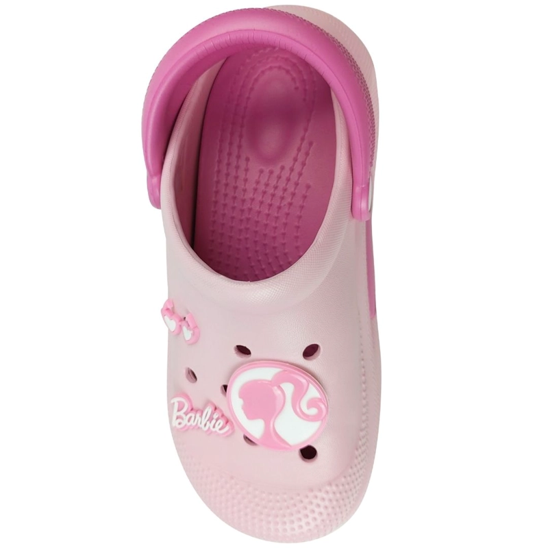 SANDALIAS MUJER CLOG CASUAL BARBIE ROSADO - 2