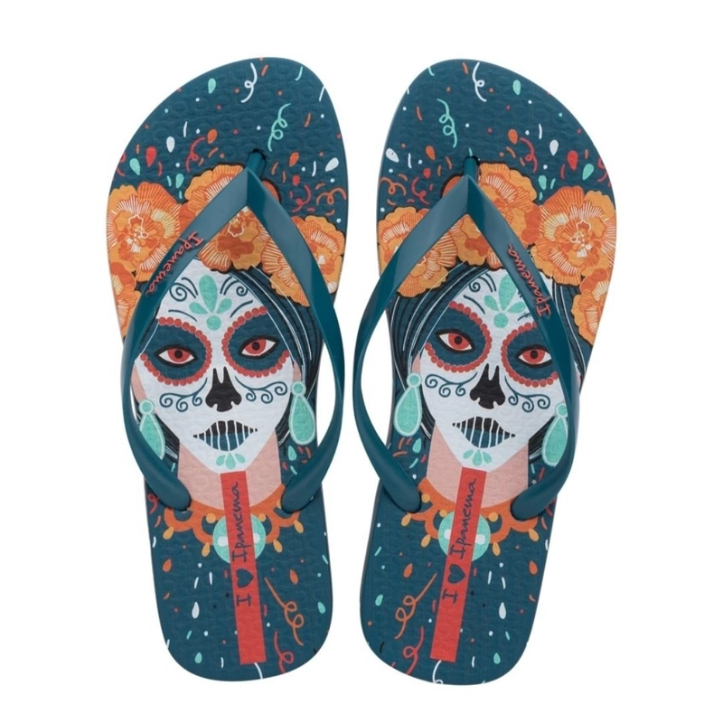 SANDALIAS MUJER PLAYERAS CATRINA IPANEMA AZUL - 3