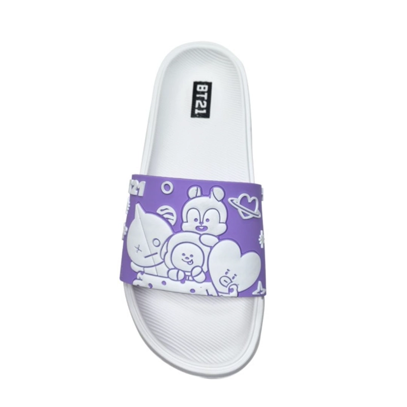 SANDALIAS MUJER PLAYERAS BTS21 BLANCO - 2