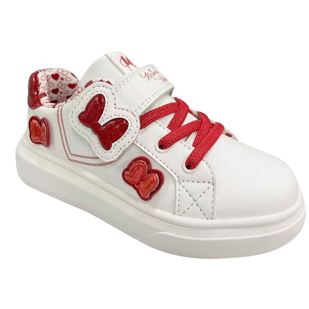 ZAPATILLAS NIÑA CASUAL MINNIE MOUSE ROJO - 1