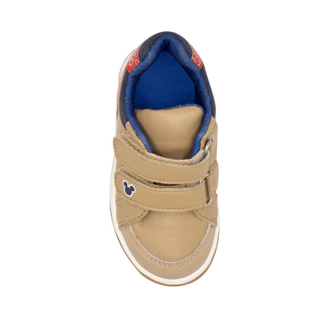 ZAPATILLAS NIÑO CASUAL MICKEY MOUSE BEIGE - 2