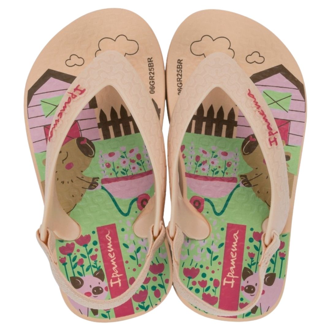 SANDALIAS BEBE CAPIBARA IPANEMA MELON - 2
