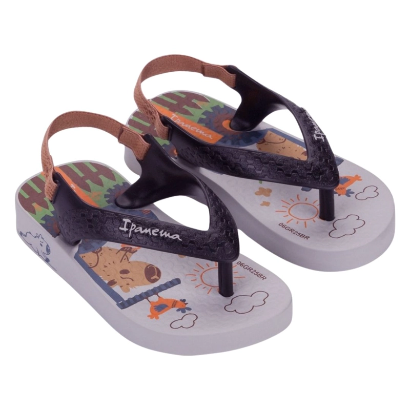 SANDALIAS BEBE CAPIBARA IPANEMA NEGRO - 1