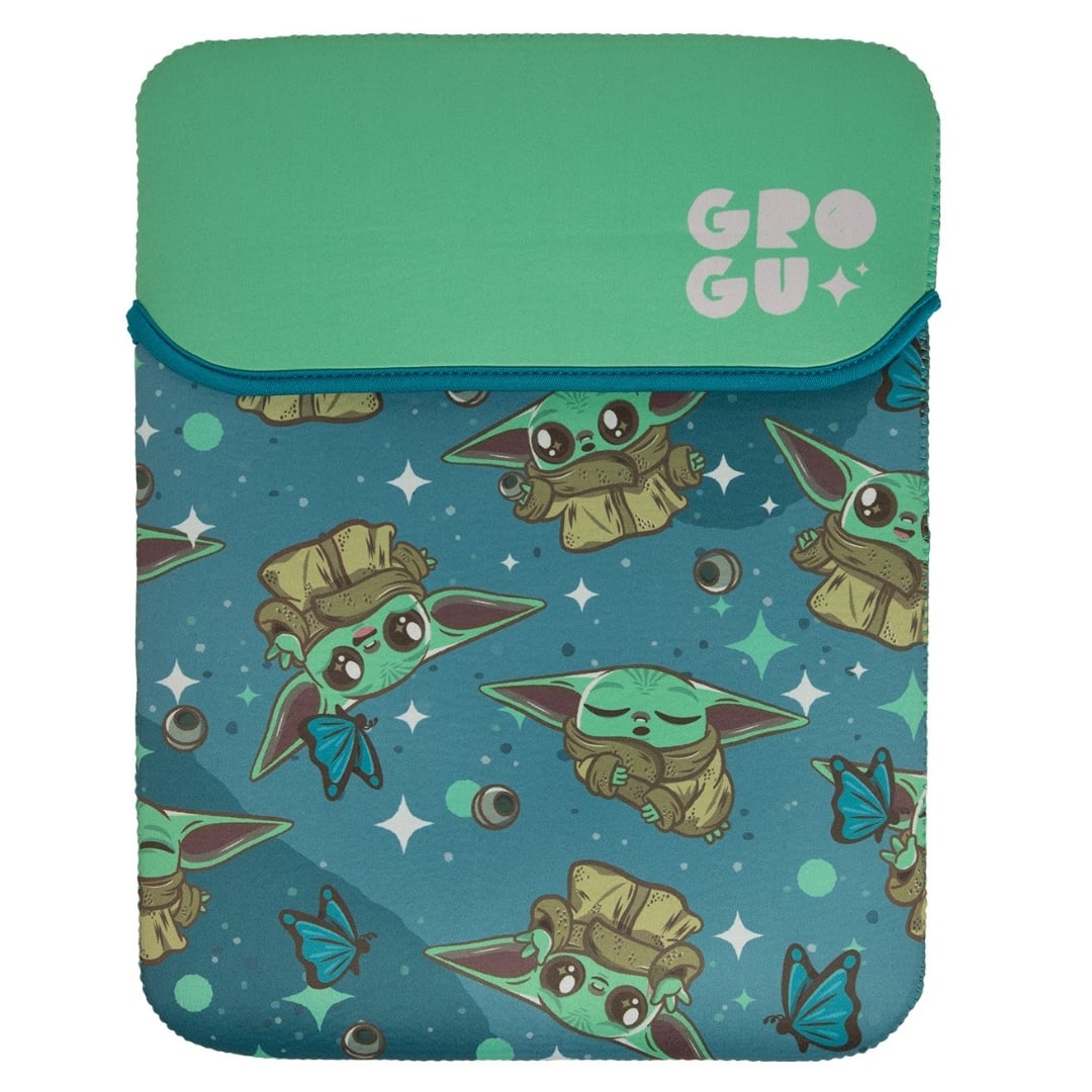 FUNDA PARA LAPTOP REVERSIBLE STAR WARS BABY YODA NEOPRENO 15 - 16 PULGADAS - 2