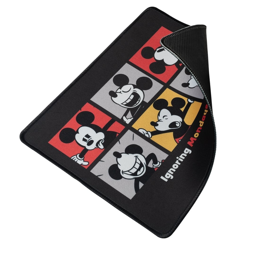 MOUSE PAD DESK MICKEY MOUSE DISNEY NEOPRENO ANTIDESLIZANTE 24X20 CM NEGRO - 3