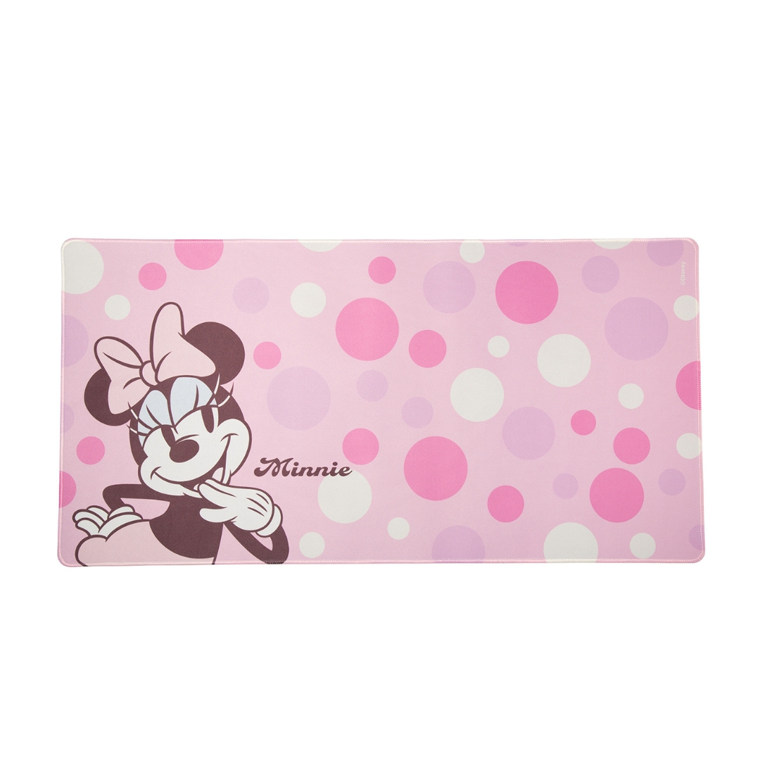 MOUSE PAD DESK MINNIE MOUSE DISNEY NEOPRENO ANTIDESLIZANTE 80X40 CM ROSADO - 1