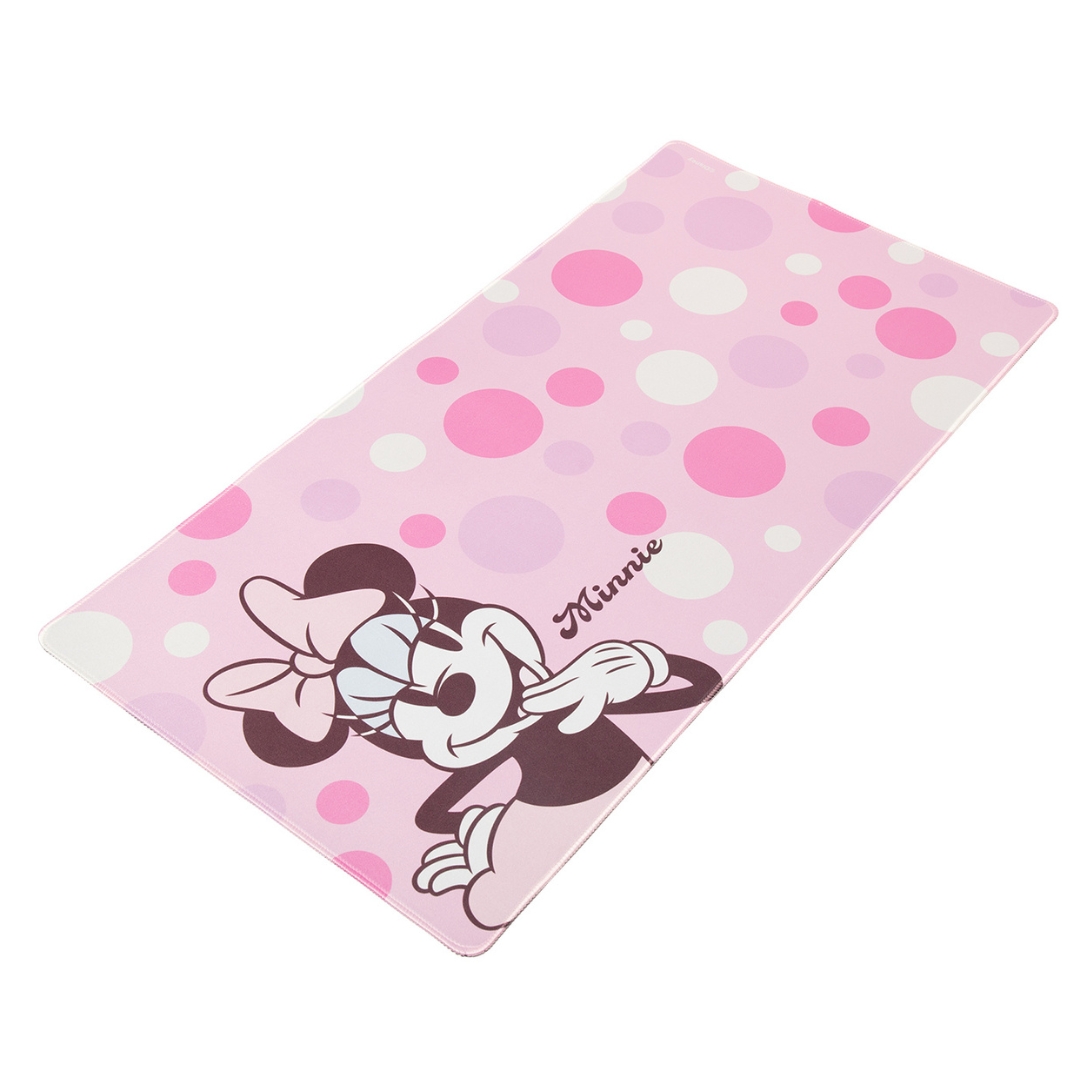 MOUSE PAD DESK MINNIE MOUSE DISNEY NEOPRENO ANTIDESLIZANTE 80X40 CM ROSADO - 2