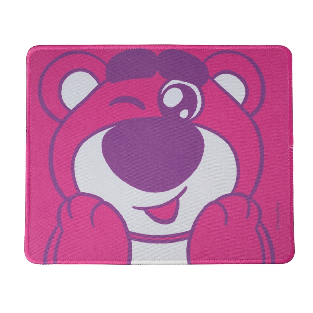 MOUSE PAD DESK OSO LOTSO TOY STORY PIXAR NEOPRENO ANTIDESLIZANTE 24X20 CM FUCSIA - 1