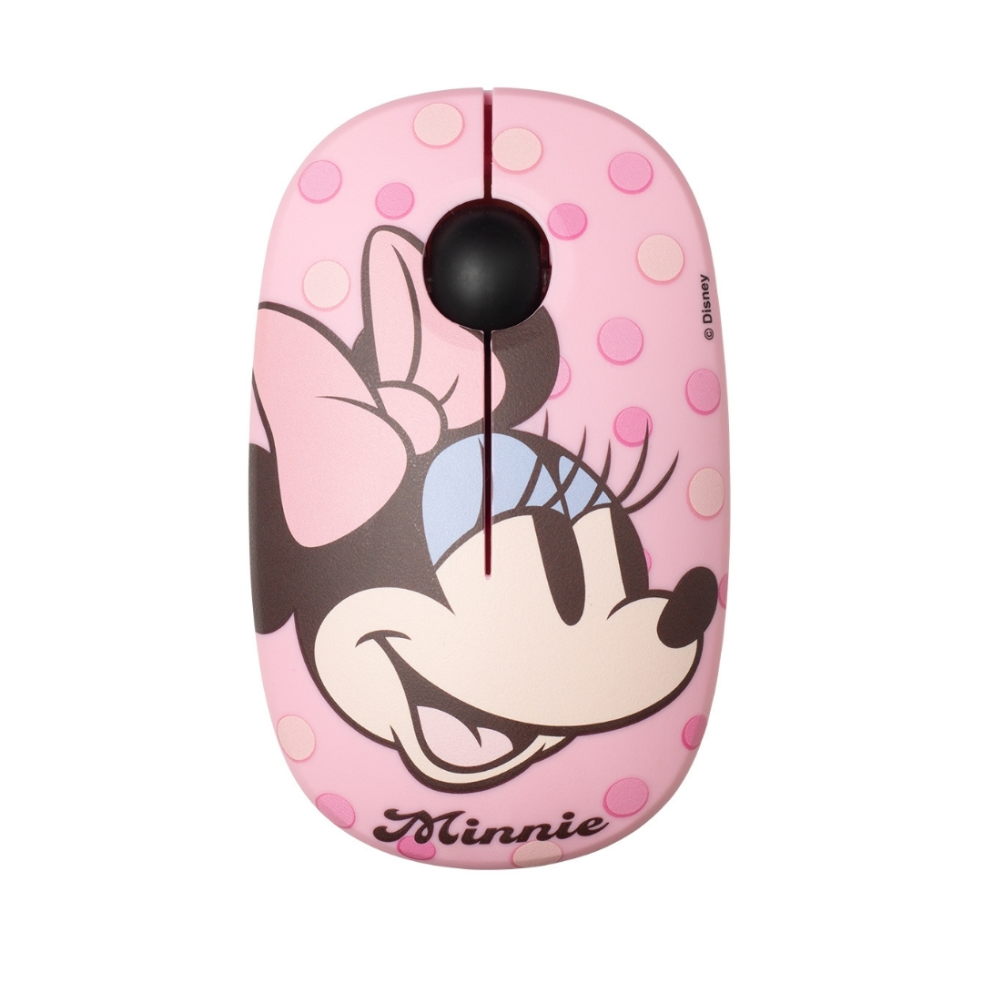 MOUSE INALAMBRICO MINNIE MOUSE DISNEY ROSADO - 1