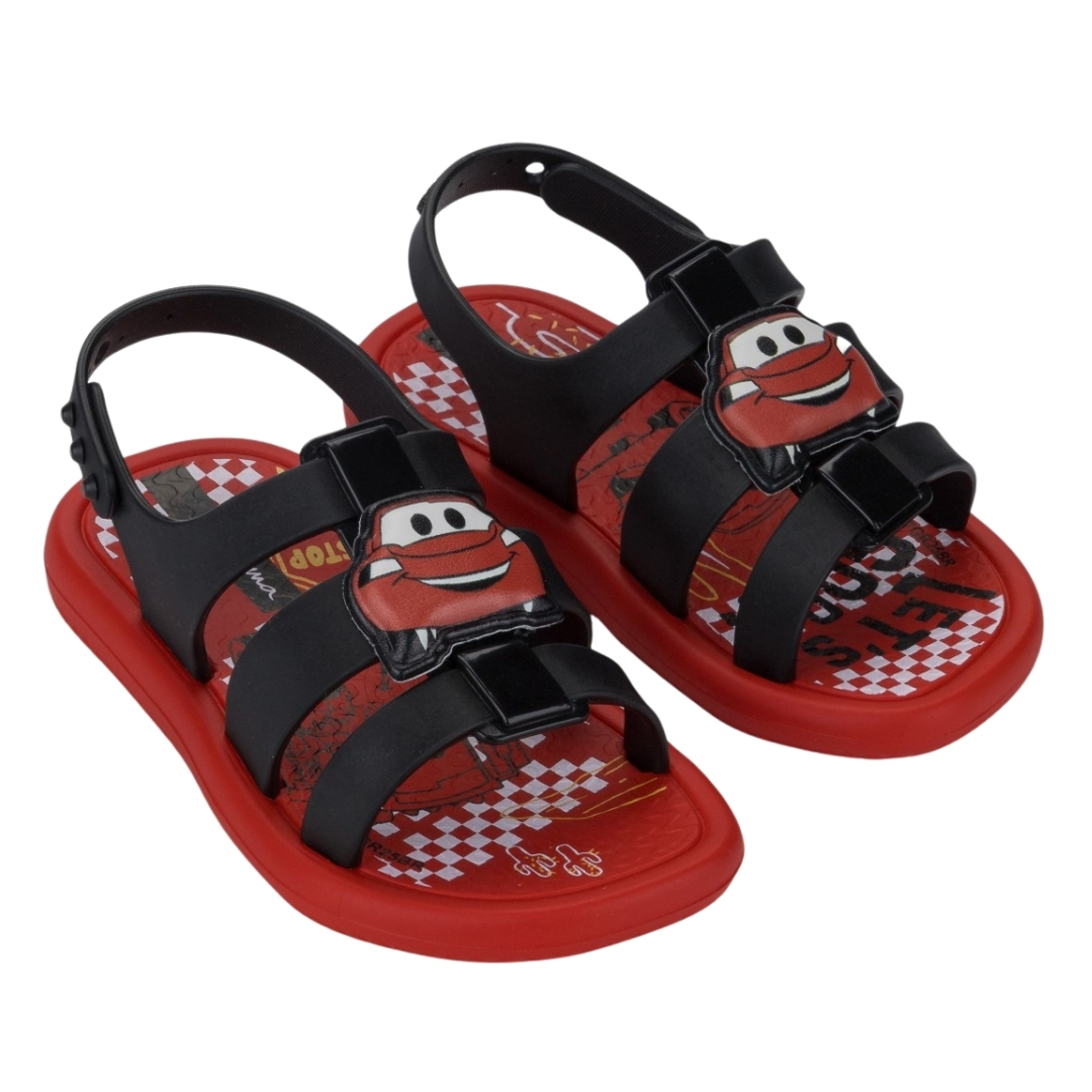 SANDALIAS BEBE PLAYERAS CARS IPANEMA ROJO - 1