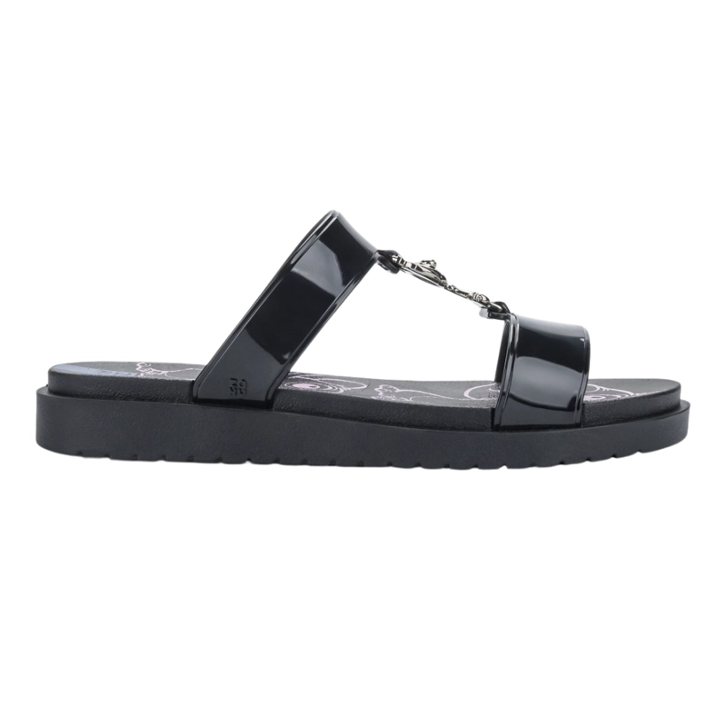 SANDALIAS MUJER CASUALES STITCH ZAXY NEGRO - 2