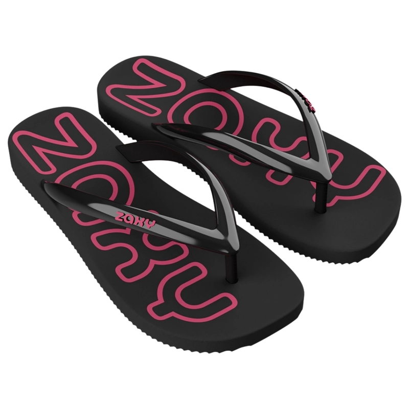 SANDALIAS MUJER PLAYERAS ZAXY NEGRO - 1