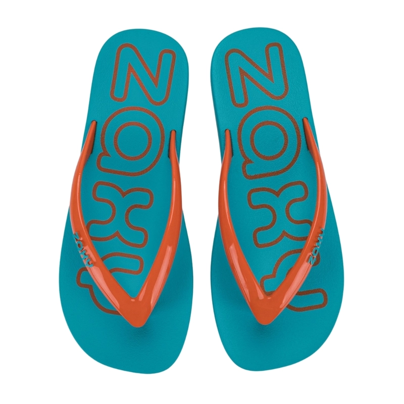 SANDALIAS MUJER PLAYERAS ZAXY TURQUESA - 2
