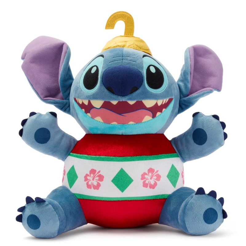 PELUCHE NAVIDEÑO STITCH LILO Y STITCH 35 CM DISNEY STORE - 1