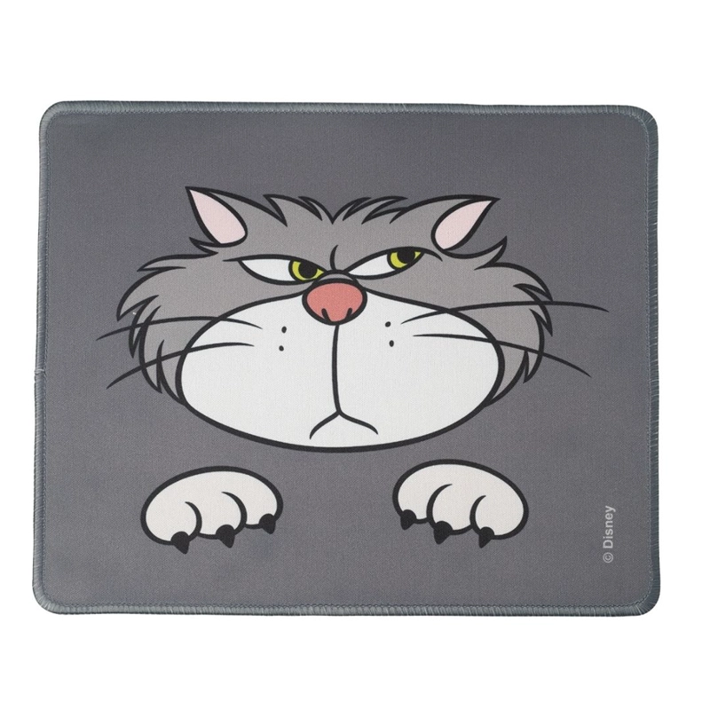 MOUSE INALAMBRICO + PAD DESK GATO LUCIFER DISNEY NEOPRENO ANTIDESLIZANTE 24X20 CM - 2
