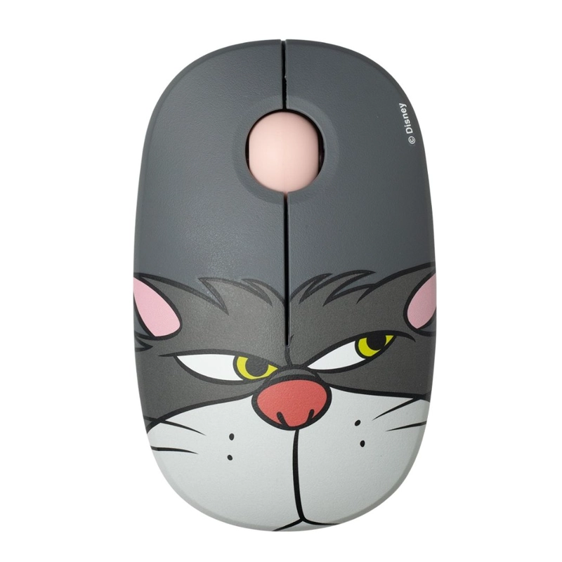 MOUSE INALAMBRICO + PAD DESK GATO LUCIFER DISNEY NEOPRENO ANTIDESLIZANTE 24X20 CM - 4