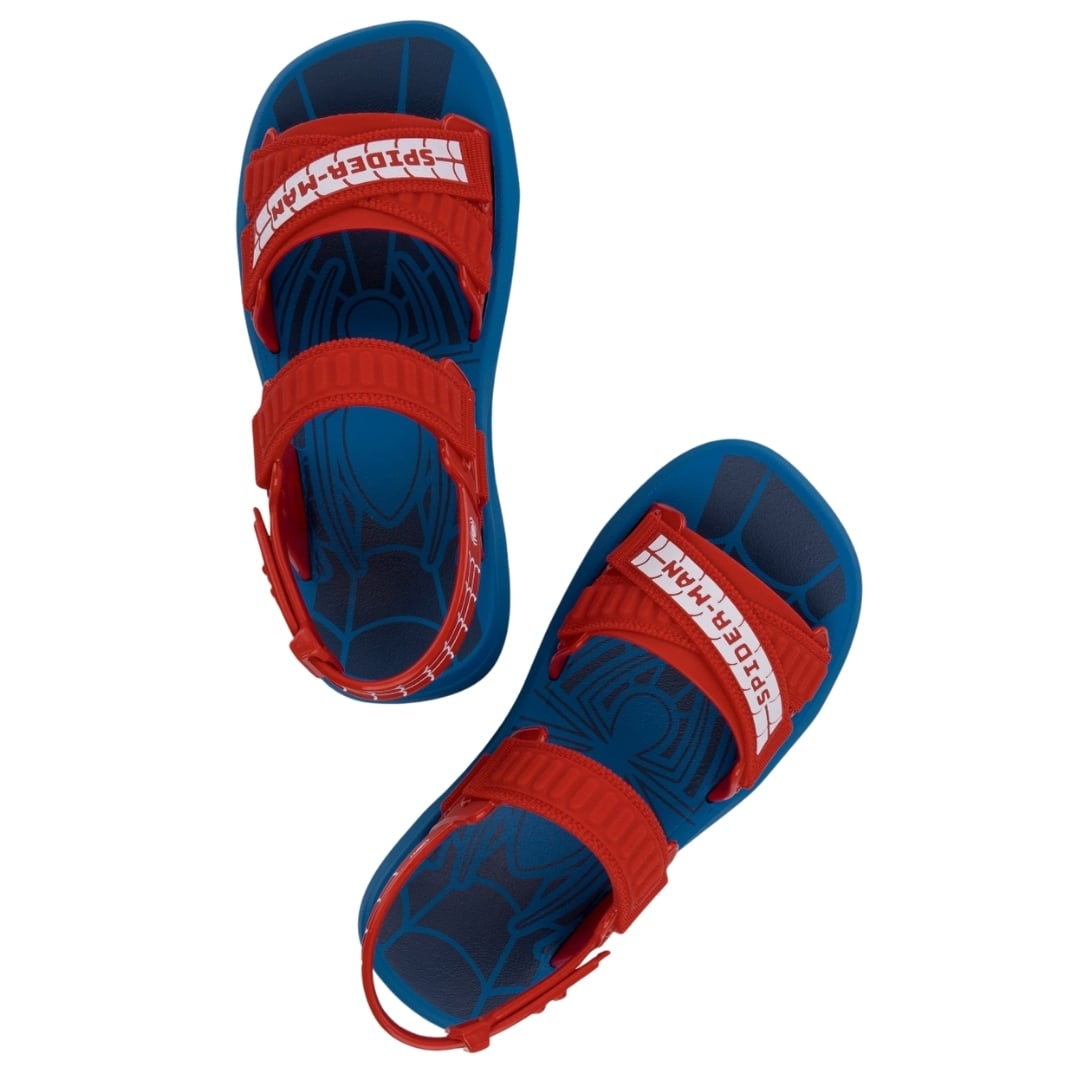 SANDALIAS NIÑO PLAYERA SPIDERMAN AZUL - 1