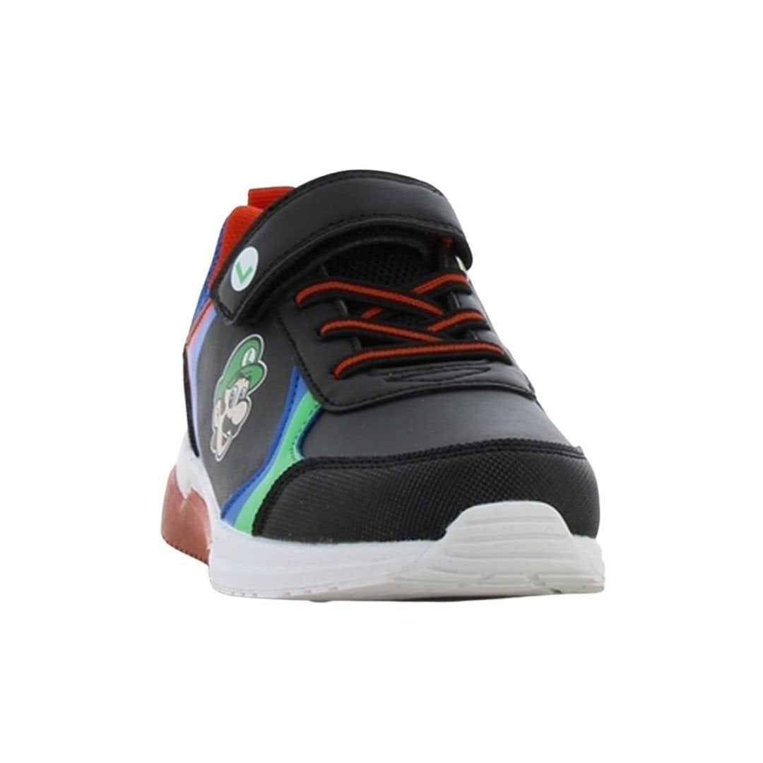 ZAPATILLAS NIÑO URBANAS LUIGI MARIO BROS VERDE CON LUCES - 2