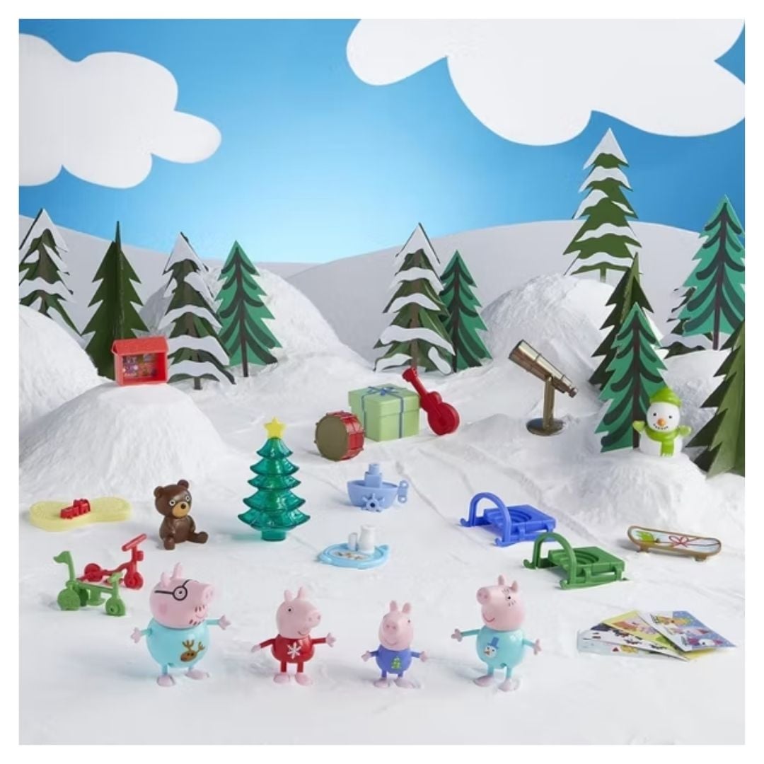 CALENDARIO DE ADVIENTO PEPPA PIG CON FIGURAS Y ACCESORIOS SORPRESA JUGUETE INFANTIL - 3