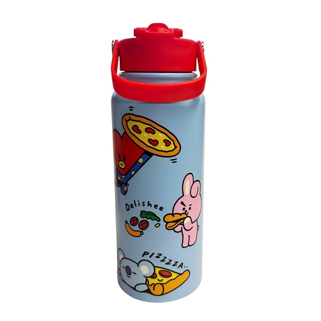 TERMO BT21 PERSONAJES COMPLETOS KPOP KAWAII 820 ML - 2