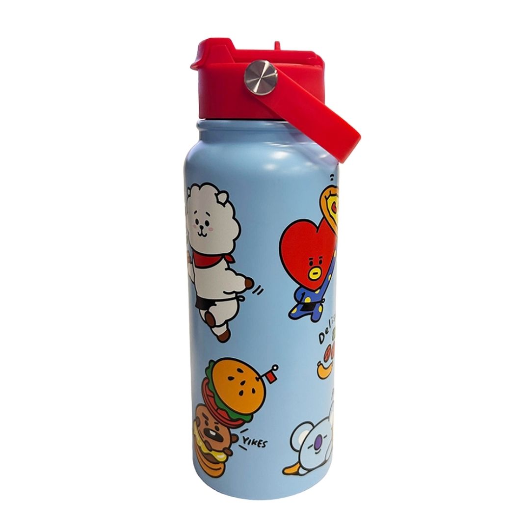 TERMO BT21 PERSONAJES COMPLETOS KPOP KAWAII 820 ML - 3