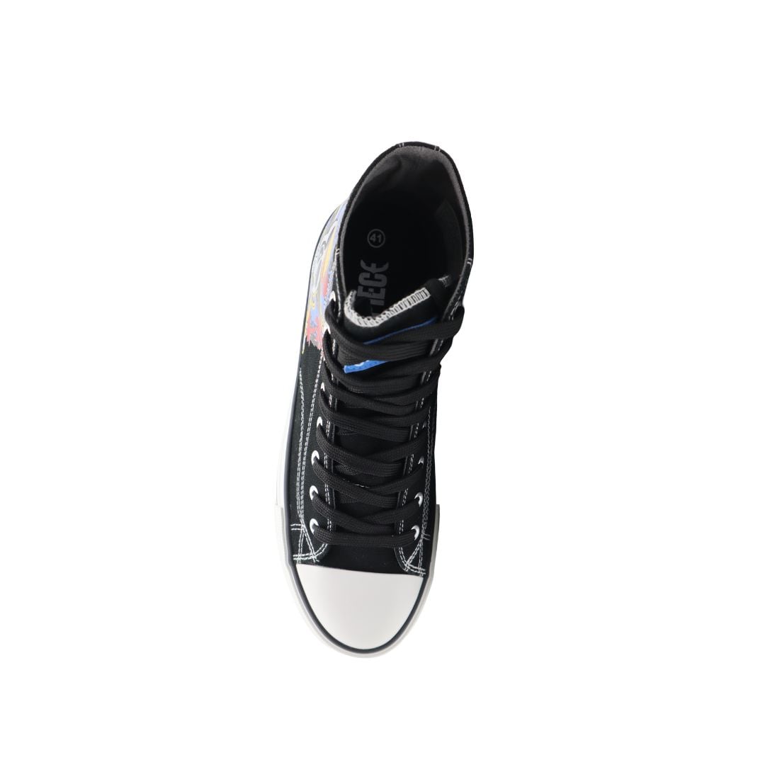 ZAPATILLA BOTIN HOMBRE NETFLIX ONE PIECE NEGRO - 3