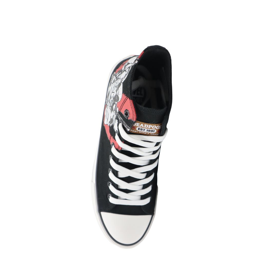 ZAPATILLA BOTIN HOMBRE MARVEL DEADPOOL NEGRO - 3