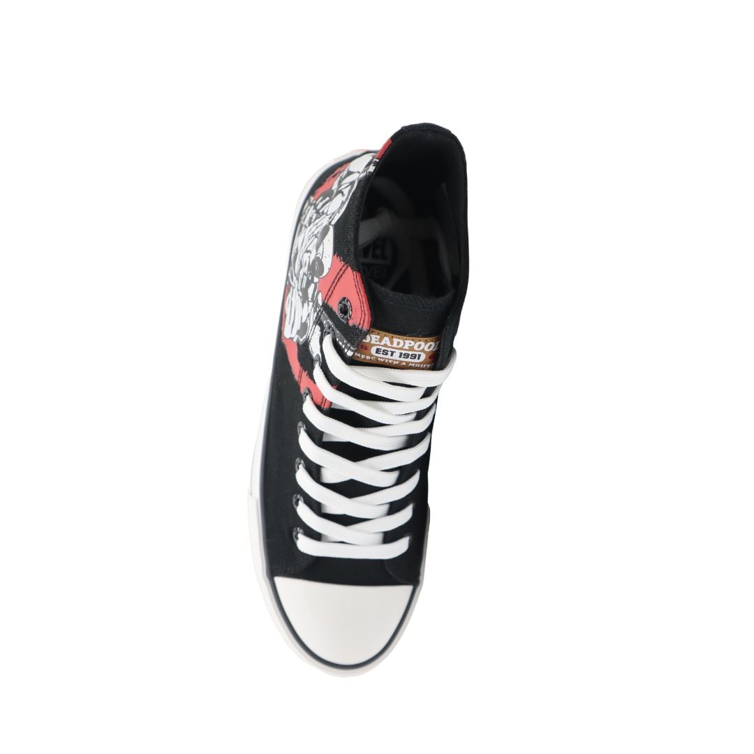 ZAPATILLA BOTIN HOMBRE MARVEL DEADPOOL NEGRO - 3