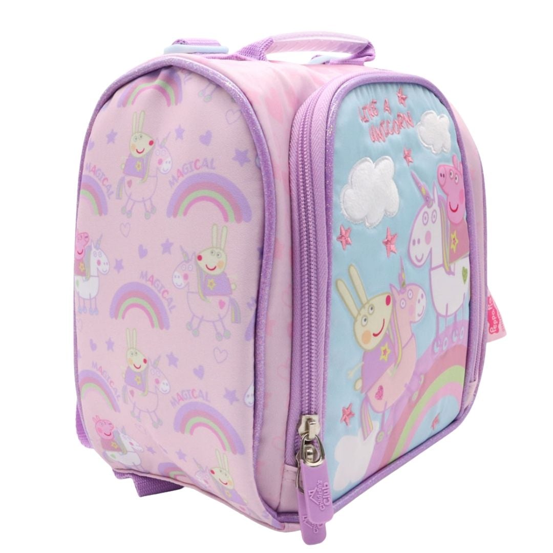 PACK ESCOLAR MOCHILA PEPPA PIG UNICORNIOS NIDO - 4