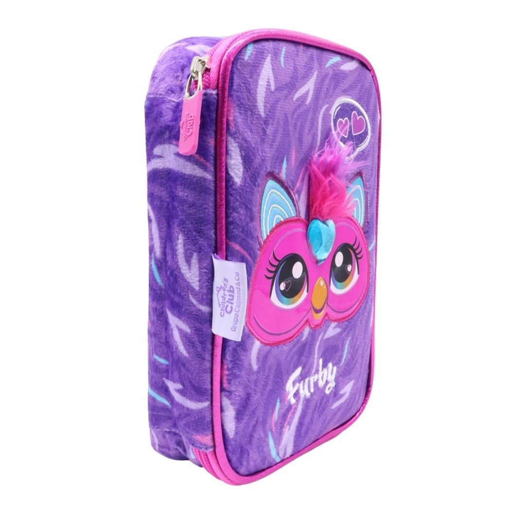 PACK ESCOLAR MOCHILA FURBY MORADO OFICIO - 6