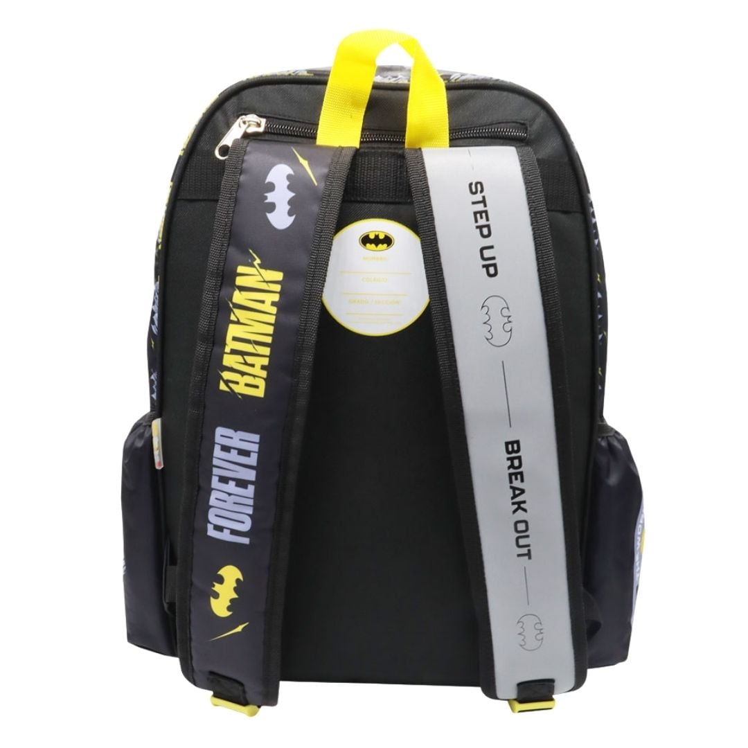 PACK ESCOLAR MOCHILA JUVENIL BATMAN OFICIO - 3