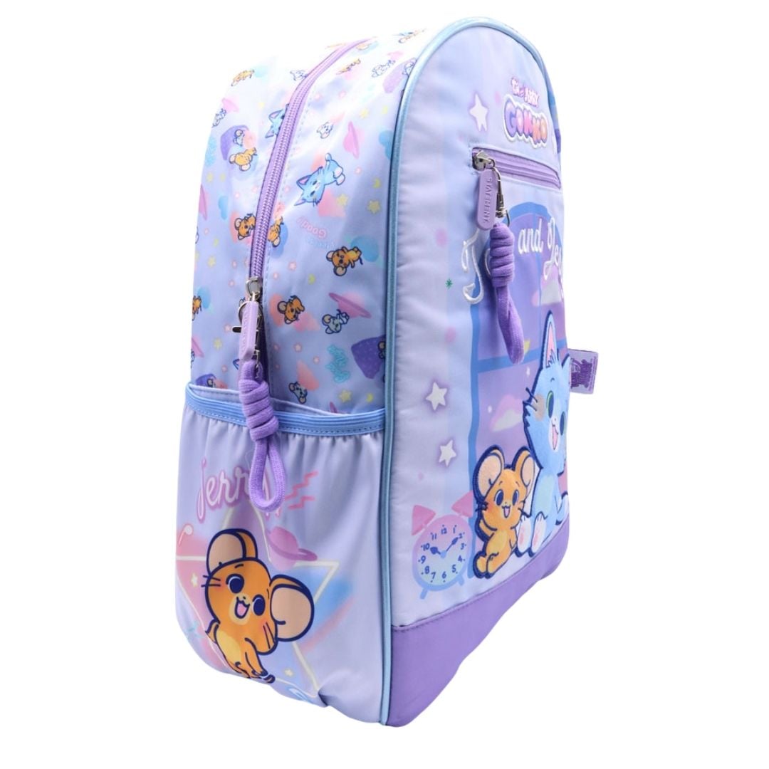 PACK ESCOLAR MOCHILA TOM Y JERRY KAWAI GOKKO OFICIO - 2