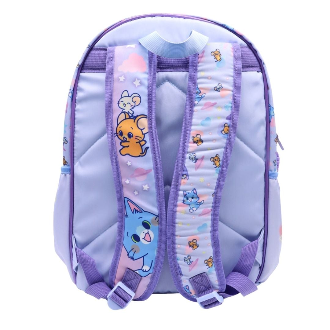 PACK ESCOLAR MOCHILA TOM Y JERRY KAWAI GOKKO OFICIO - 3