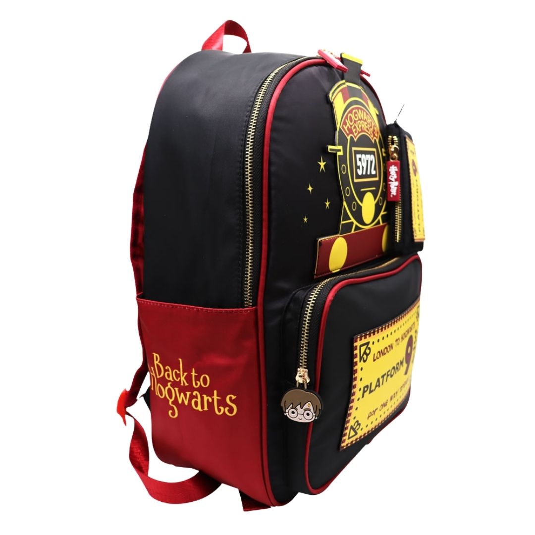 PACK ESCOLAR MOCHILA DELUXE HARRY POTTER EXPRESO HOGWARTS OFICIO - 2