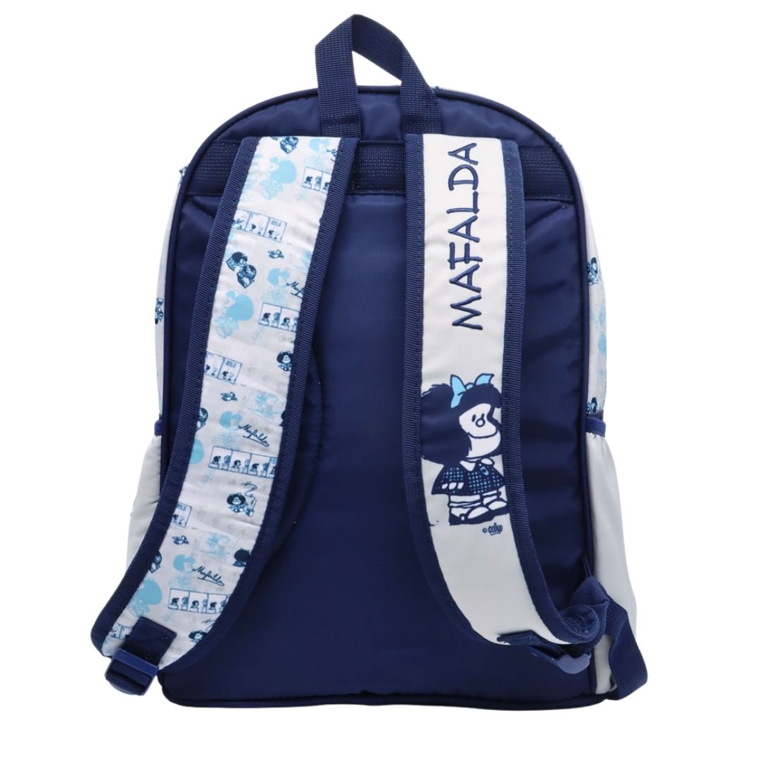 PACK ESCOLAR MOCHILA MAFALDA AZUL OFICIO - 3