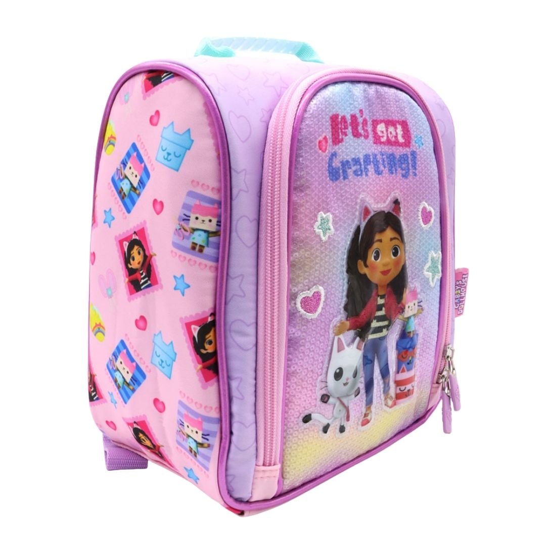 PACK ESCOLAR MOCHILA GABBY DOLLHOUSE BEBE CAJA OFICIO - 4
